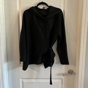 Crea Wrap Blouse Size 46 Color Black